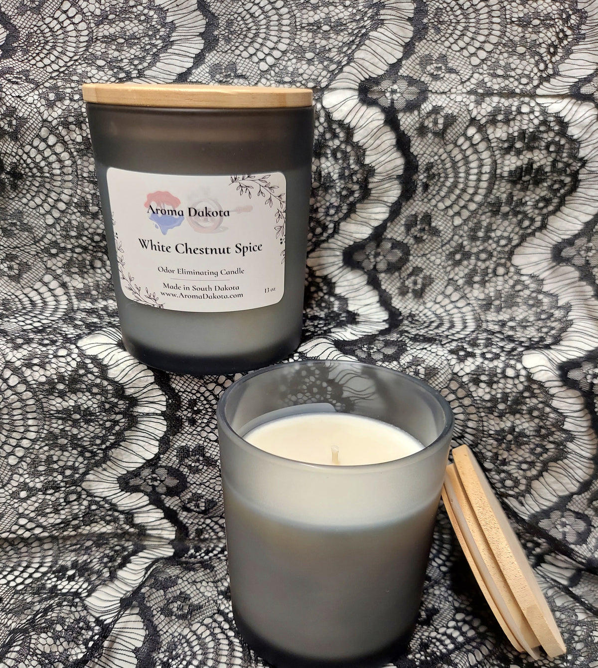White Chestnut Spice 13-oz Candle