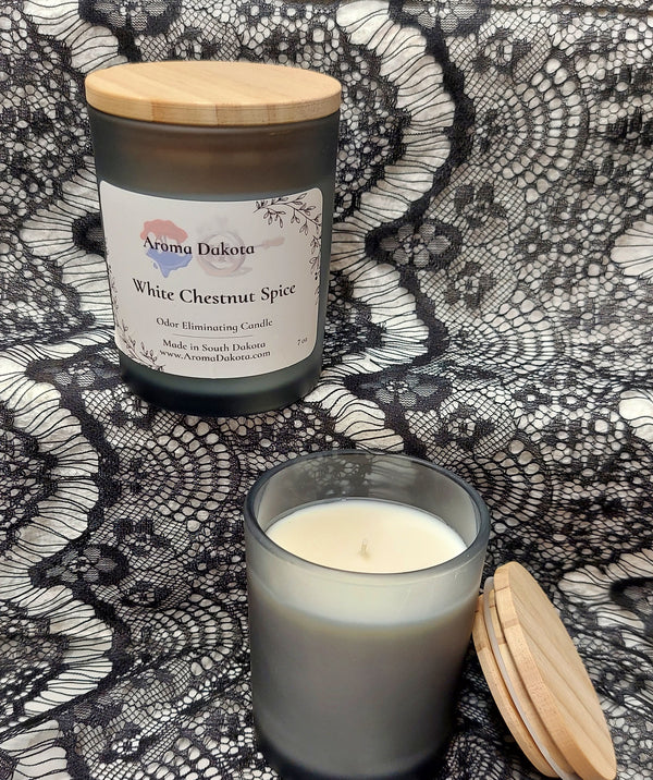 White Chestnut Spice 7-oz Candle