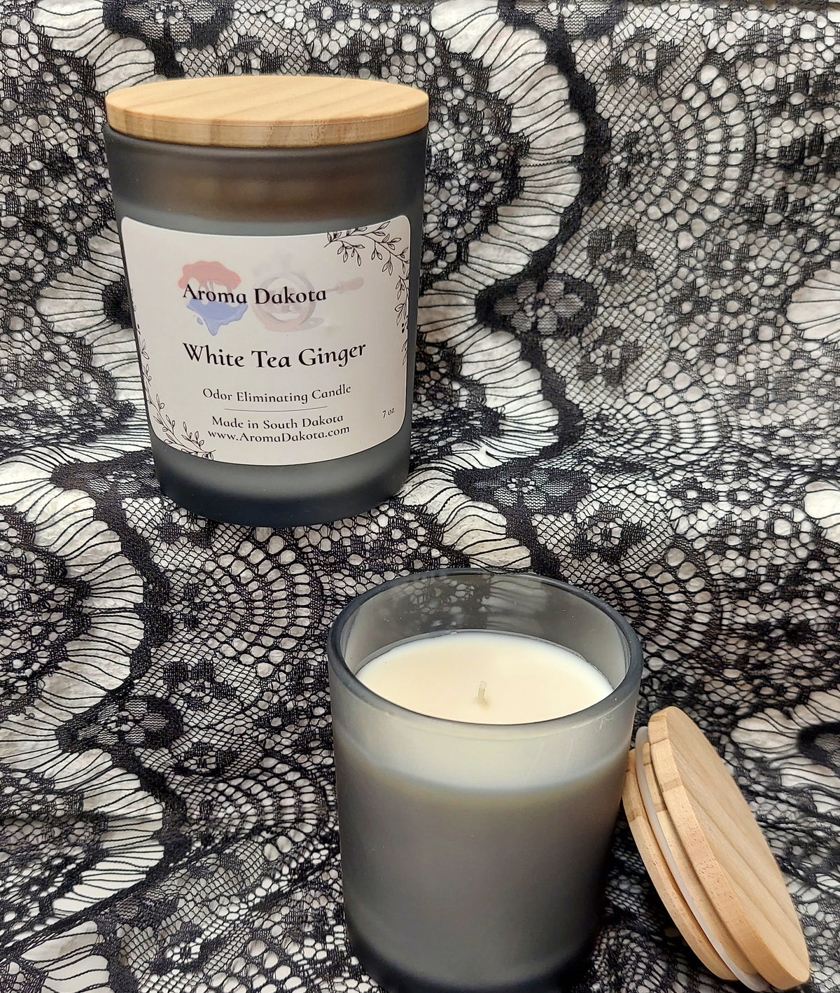 White Tea Ginger 7-oz Candle